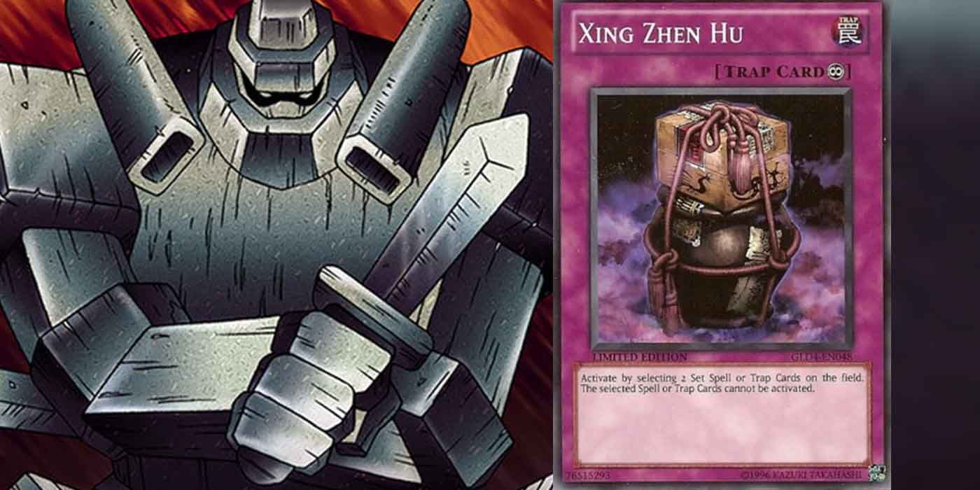 Yu-Gi-Oh! Stone Giant official artwork and Xing Zhen Hu card