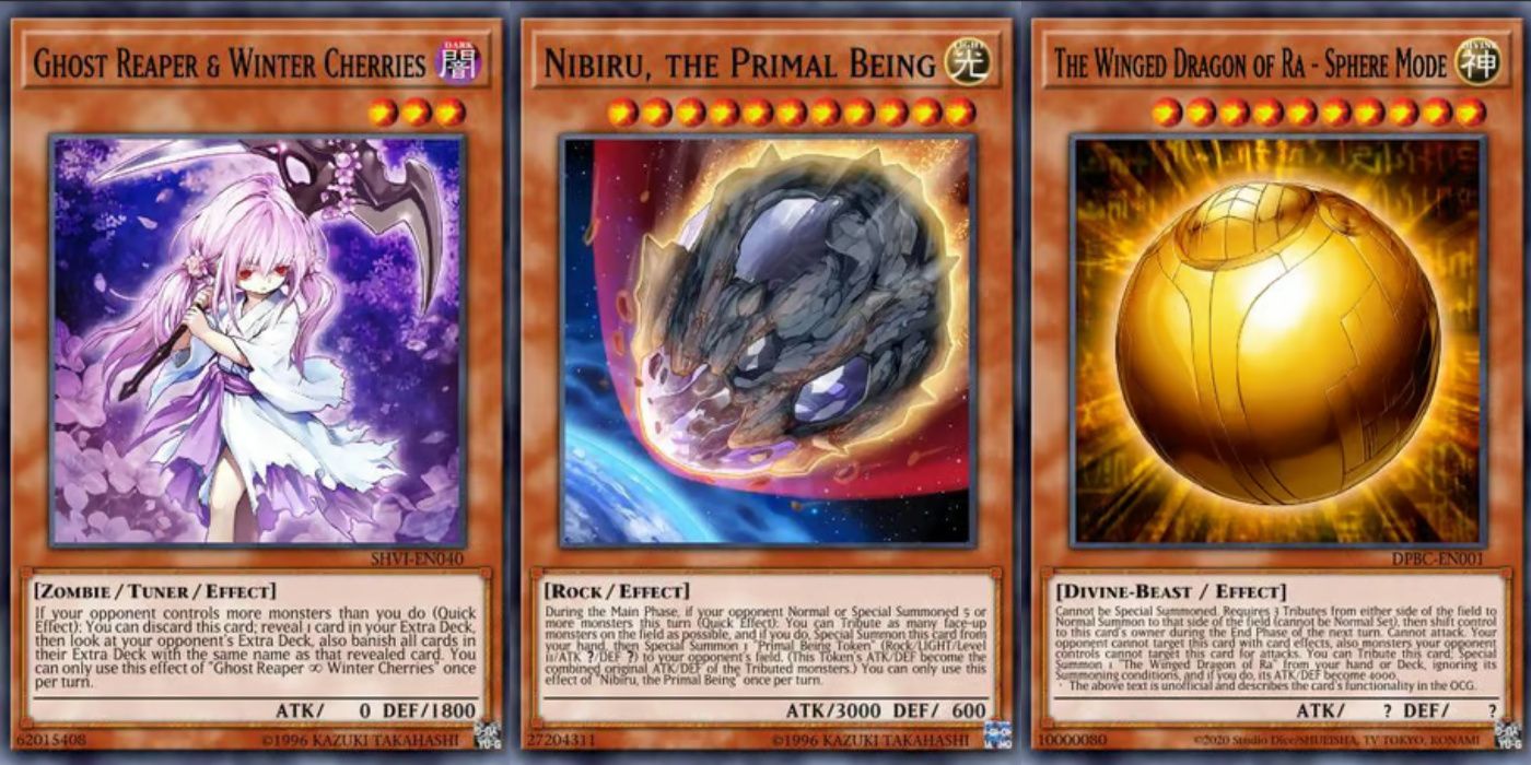 yugioh kashtira contadores de ceifador fantasma e cerejas de inverno, nibiru e modo de esfera