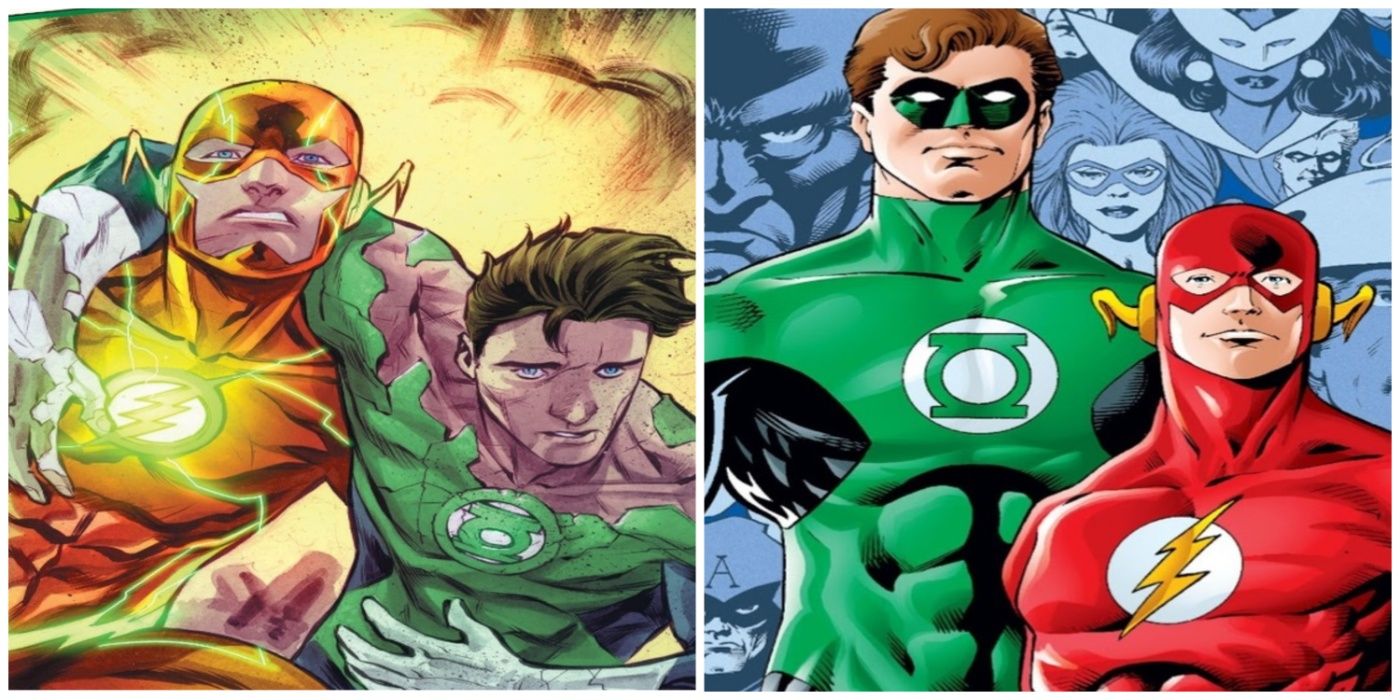 The Flash and Green Lantern team up in New 52 and Brave and the Bold comics