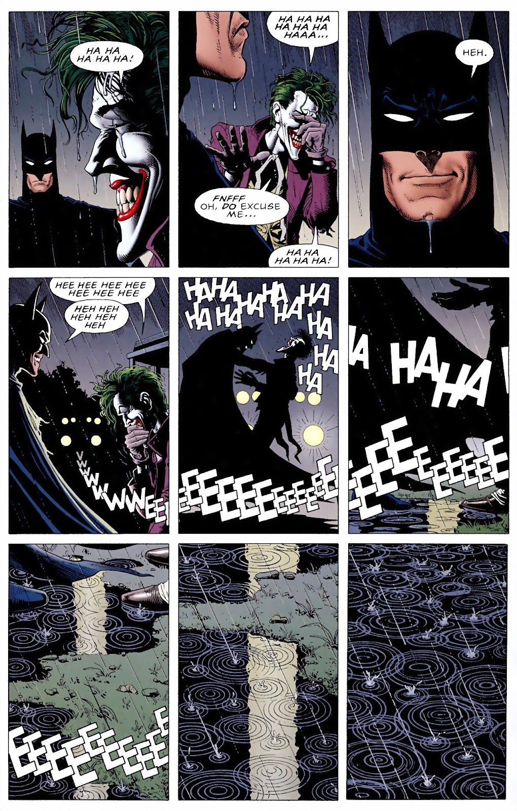 Batman: The Killing Joke tem Batman apoiado no Coringa