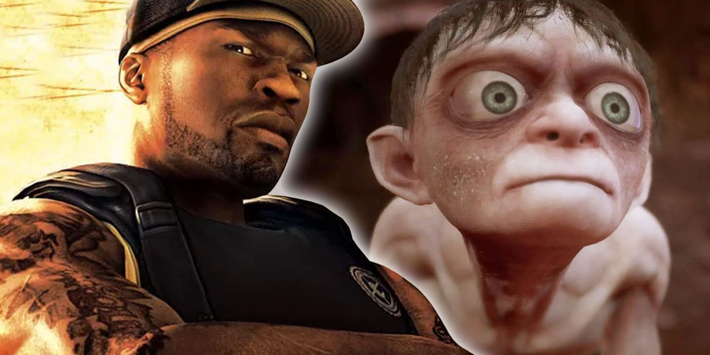 50 Cent in 50 Cent: Blood on the Sand and Gollum in The Lord of the Rings: Gollum