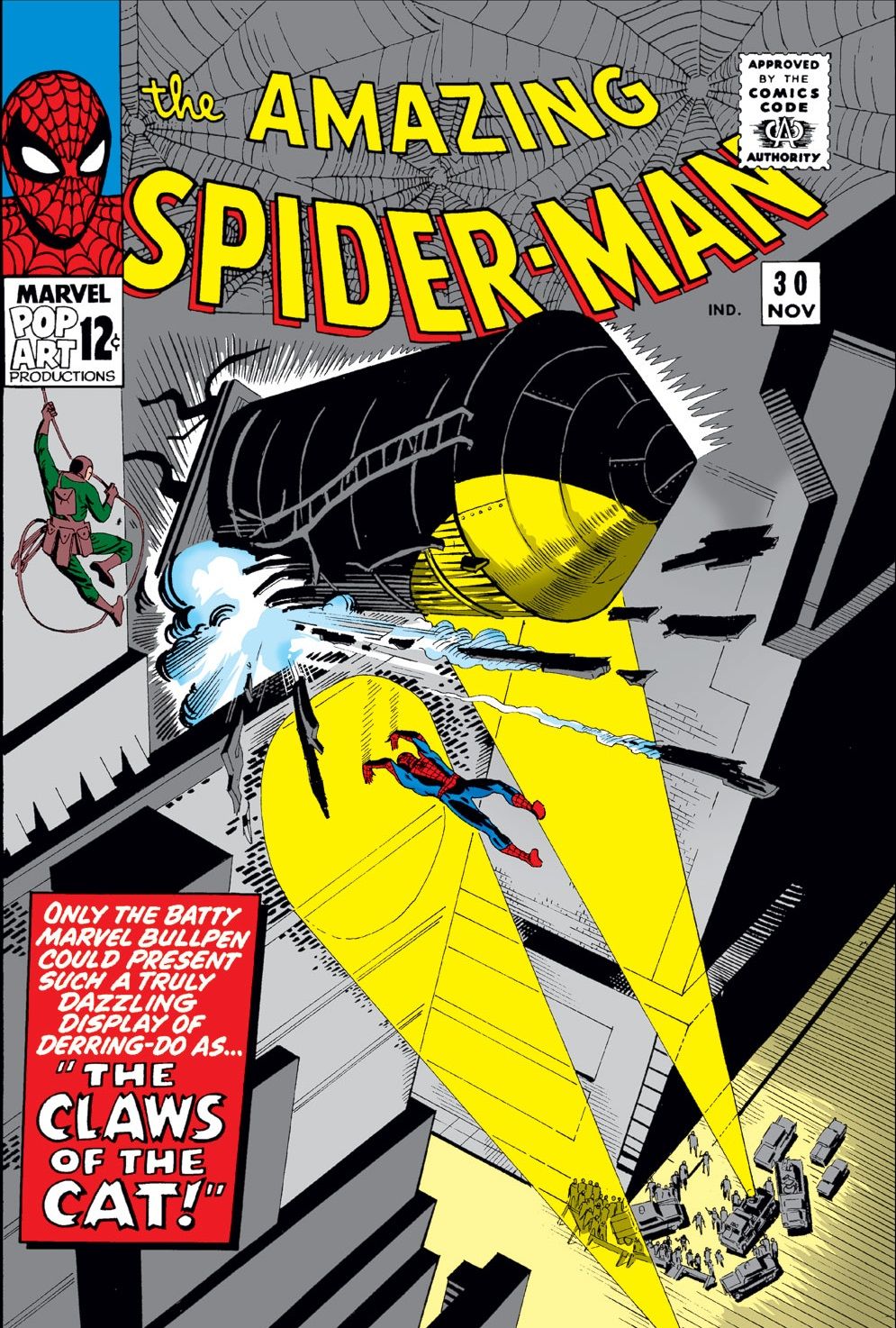 A capa de Amazing Spider-Man #30