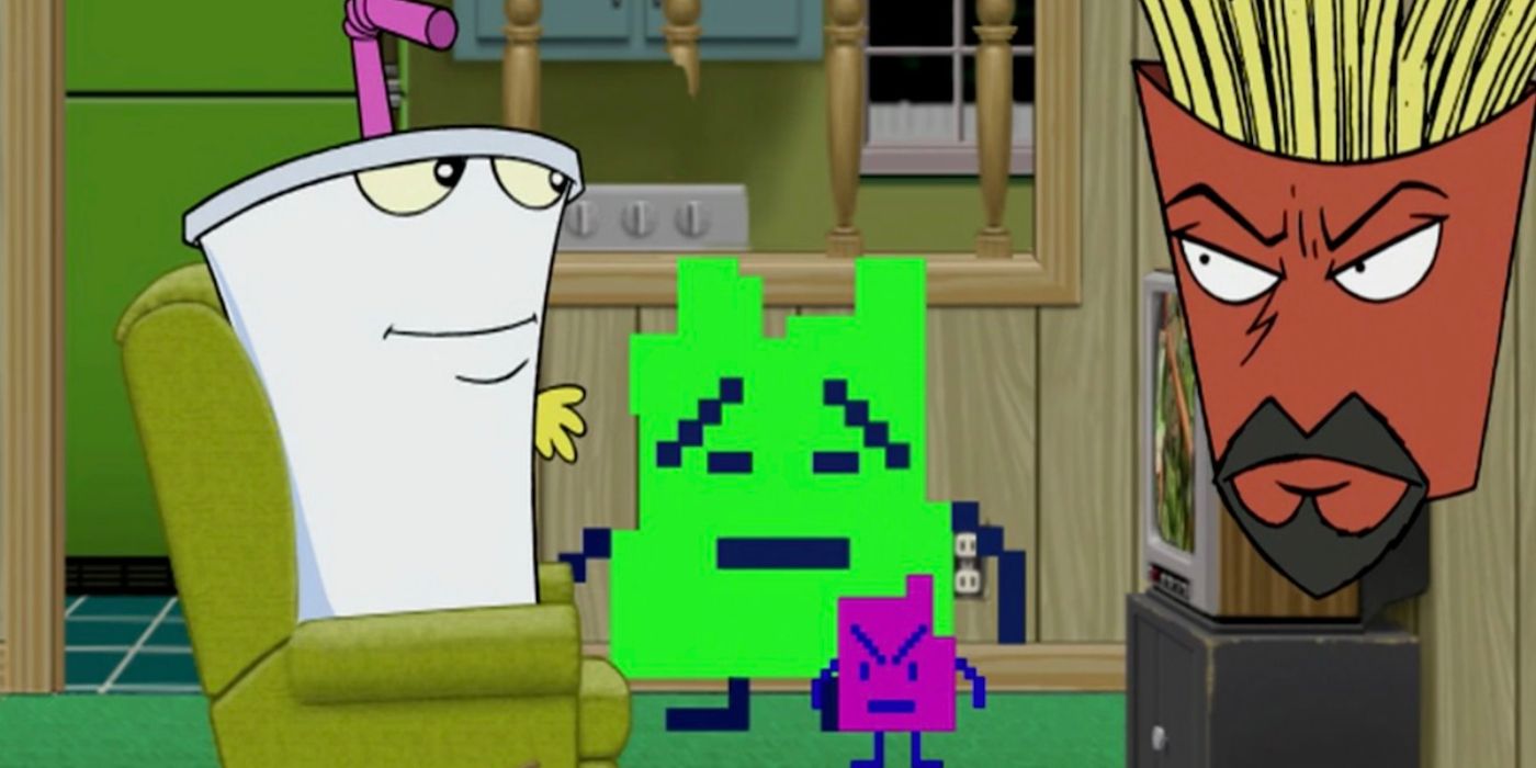 Aqua Teen Hunger Force Shake and Fry with the Mooninites