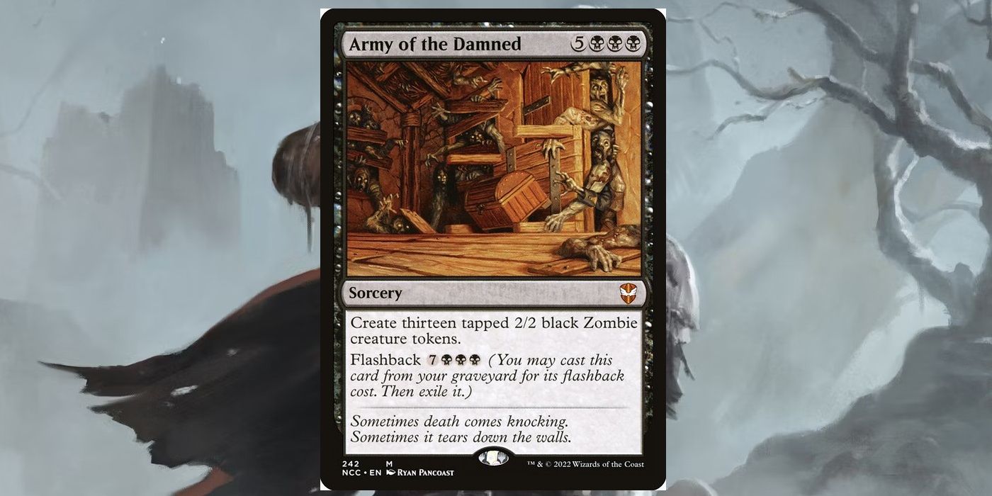 army of the damned mtg card