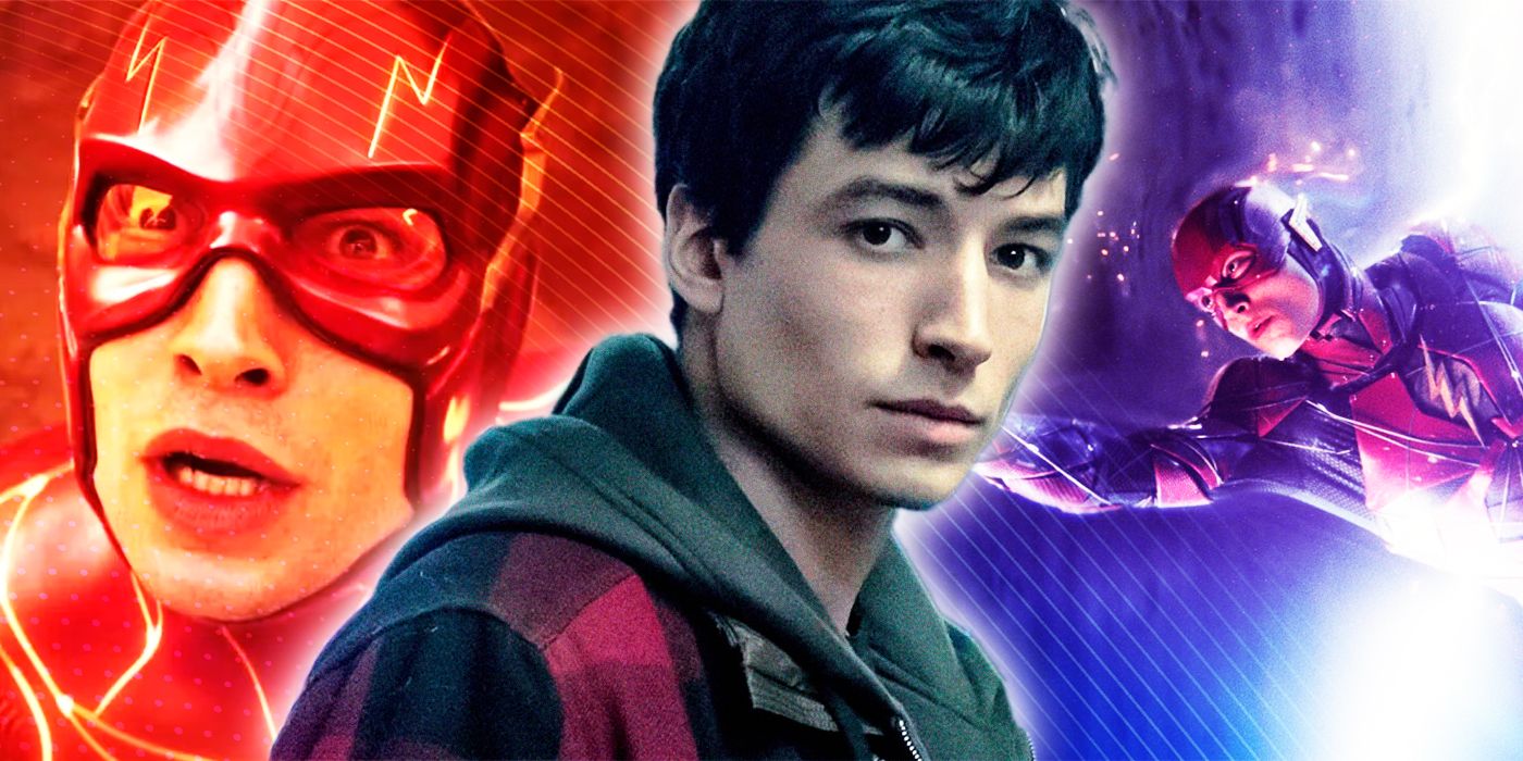 Ezra Miller as The Flash's Barry Allen 
