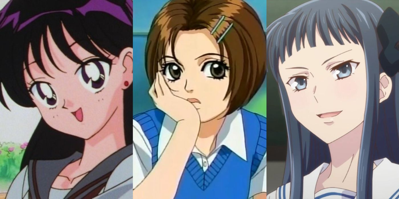 Rei Hino from Sailor Moon, Sae Kashiwagi from Peach Girl, and Motoko Minagawa from Fruits Basket