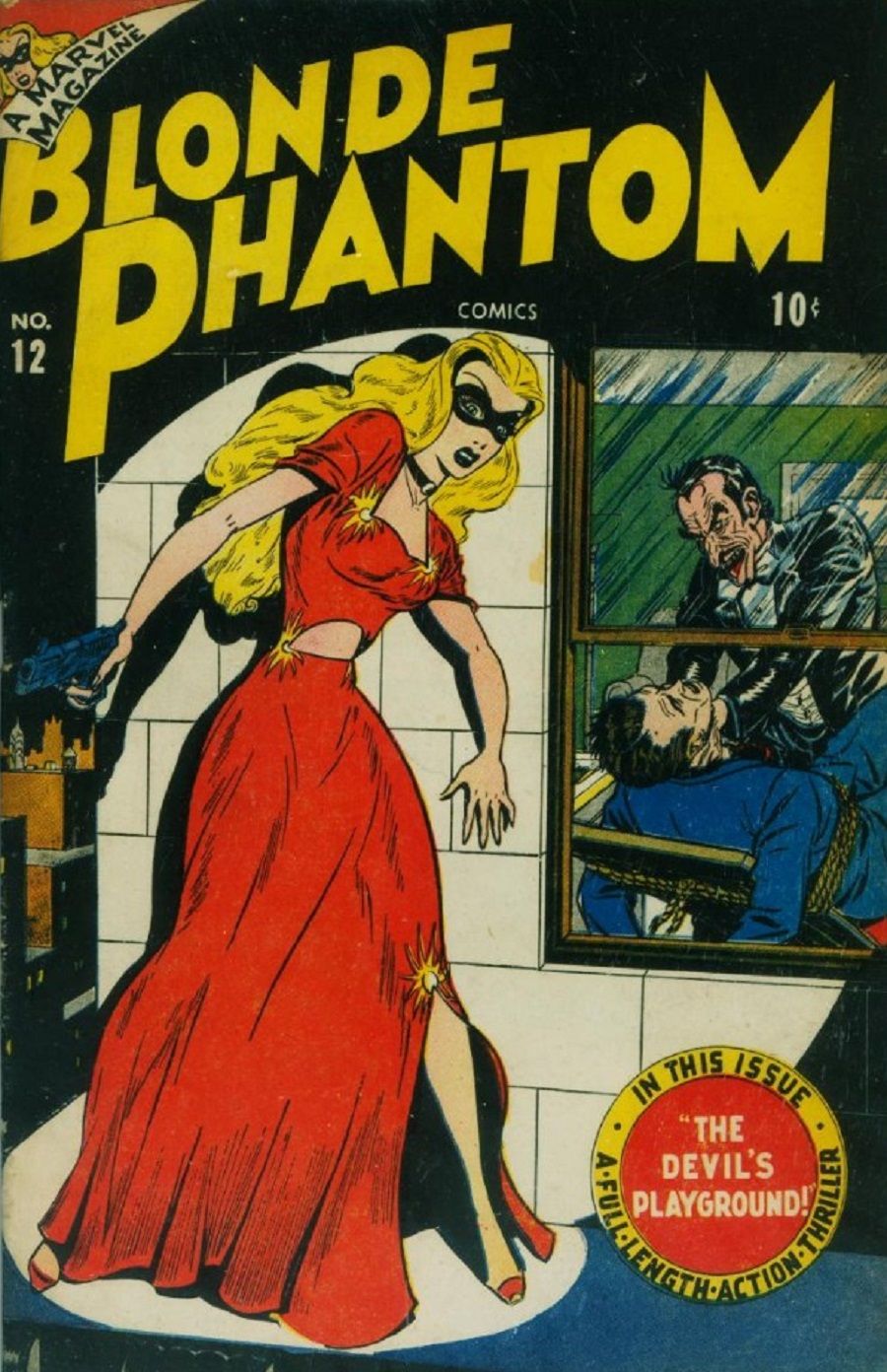The Blonde Phantom's comic book