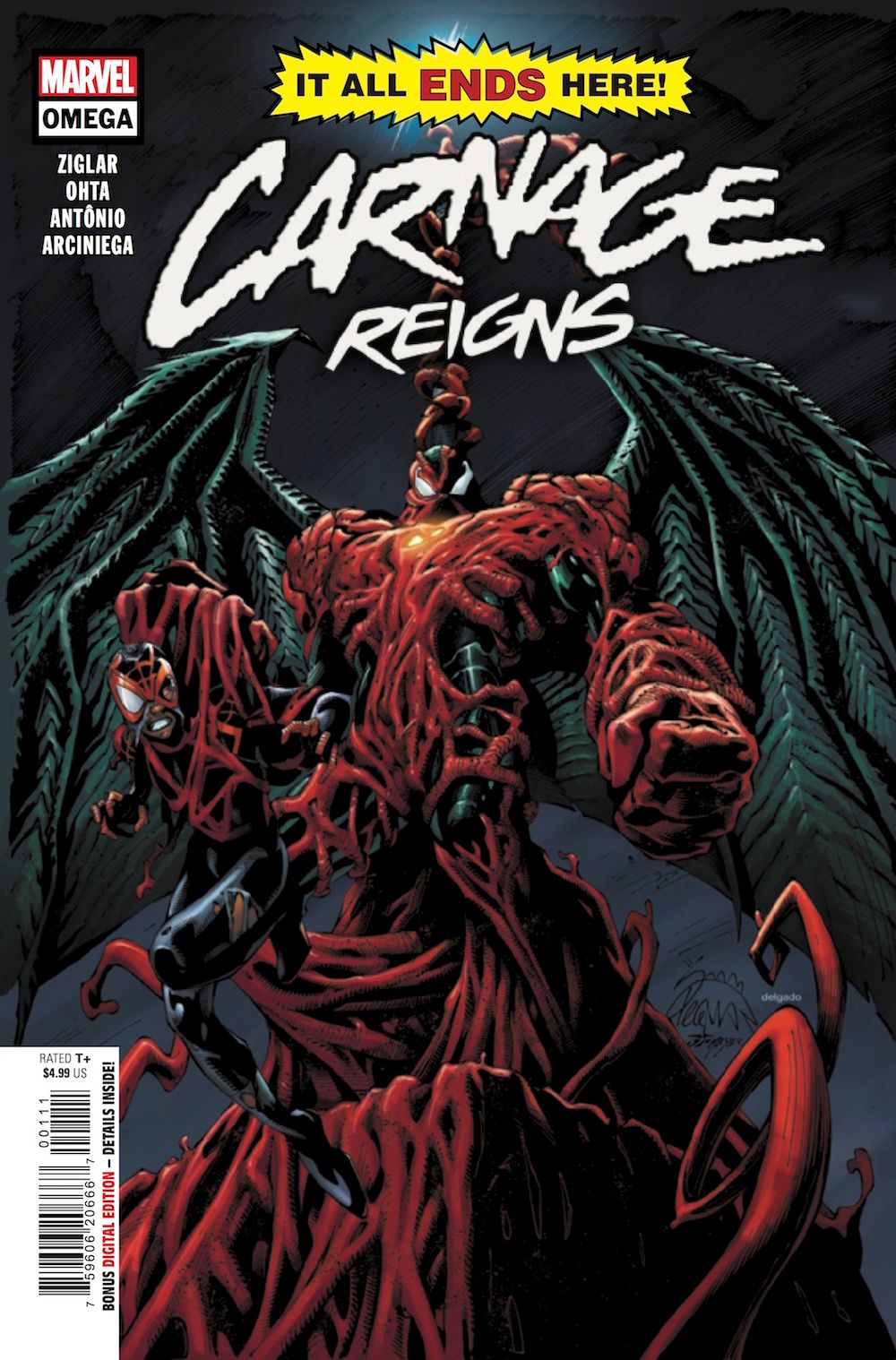 Carnage Reigns Omega 1 Comic Review