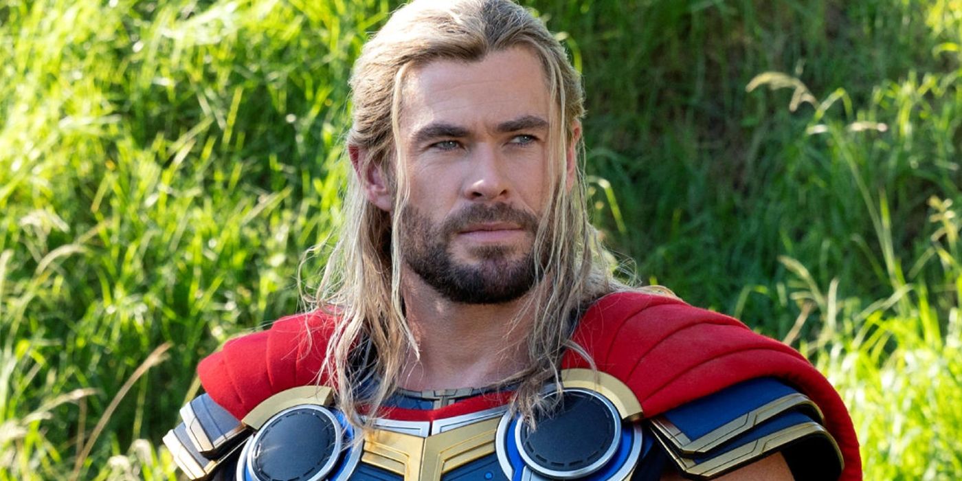 Chris Hemsworth as Thor in Love and Thunder.