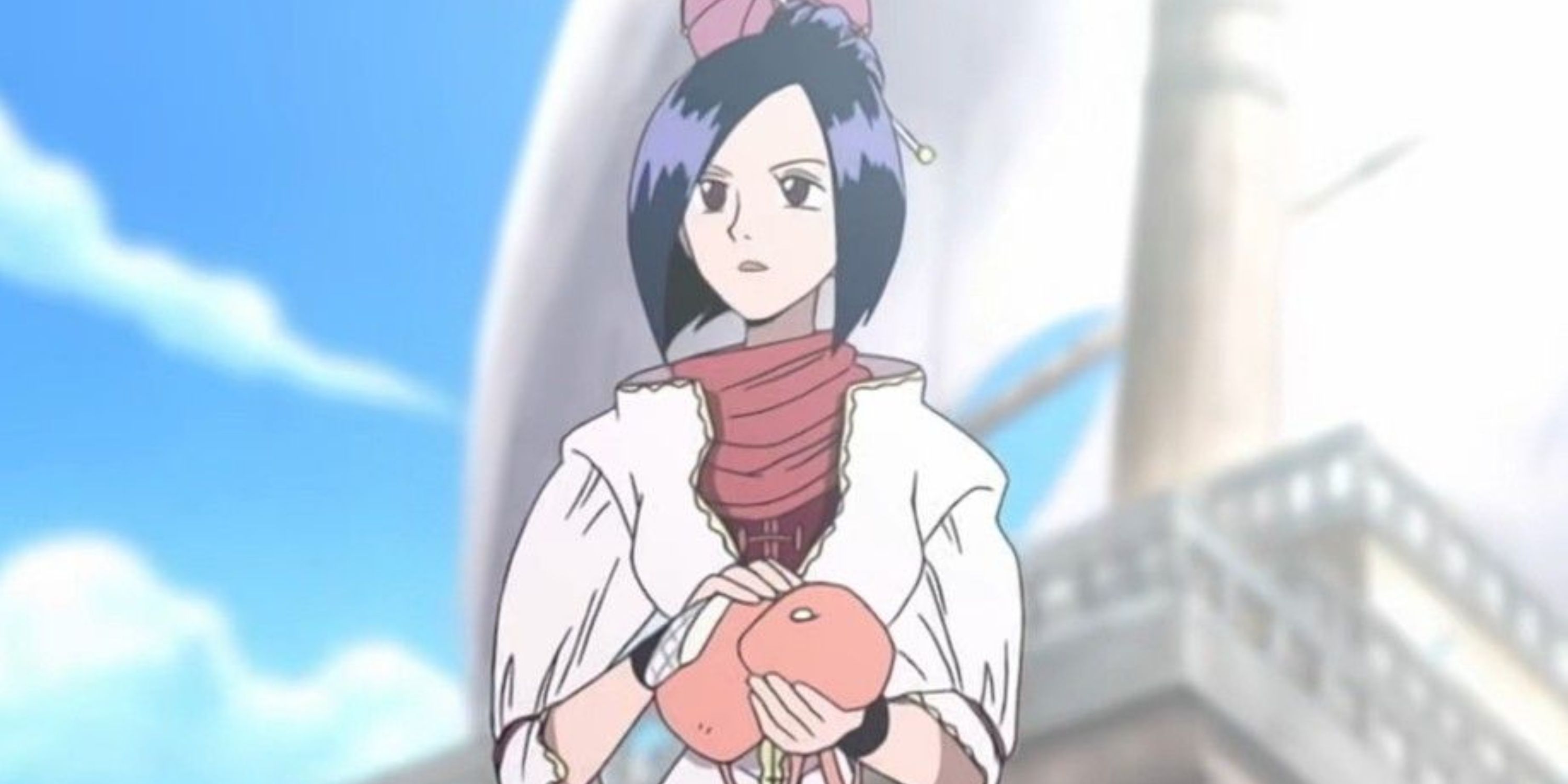 Rasa, an anime-only character, during One Piece's Alabasta Kingdom Arc