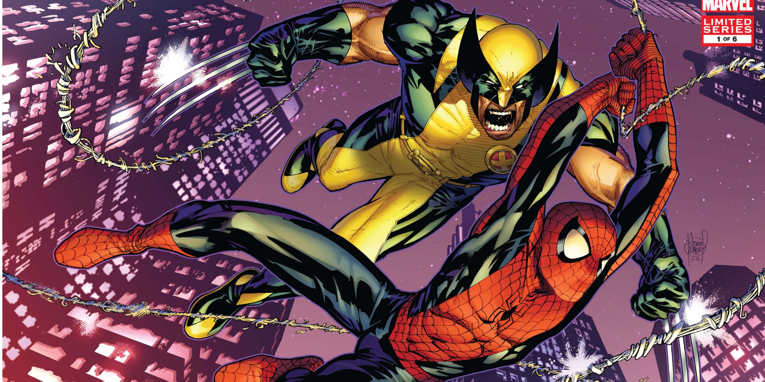 Astonishing Spider-Man and Wolverine from Marvel Comics