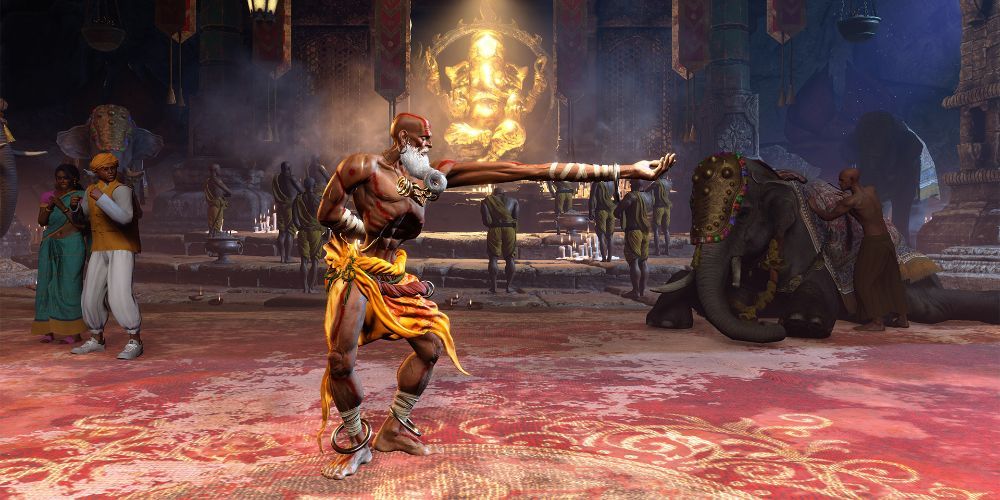 Dhalsim from Street Fighter 6