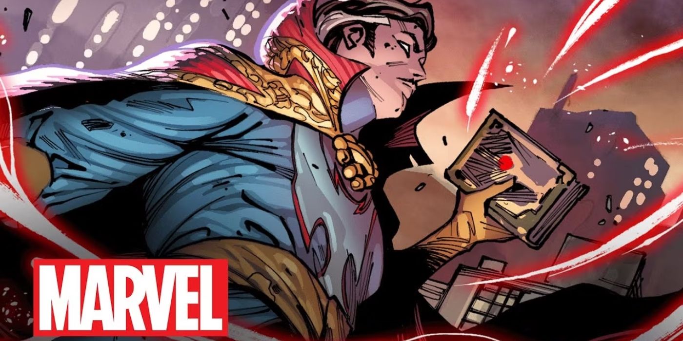 Doctor Strange on Marvel's G.O.D.S. cover.