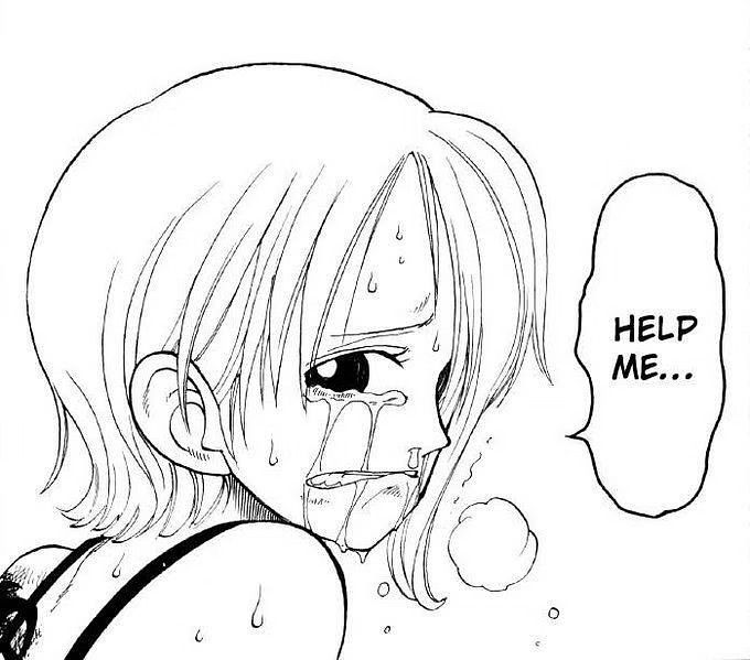 Nami Asks Monkey D. Luffy For Help during the Arlong Park Arc
