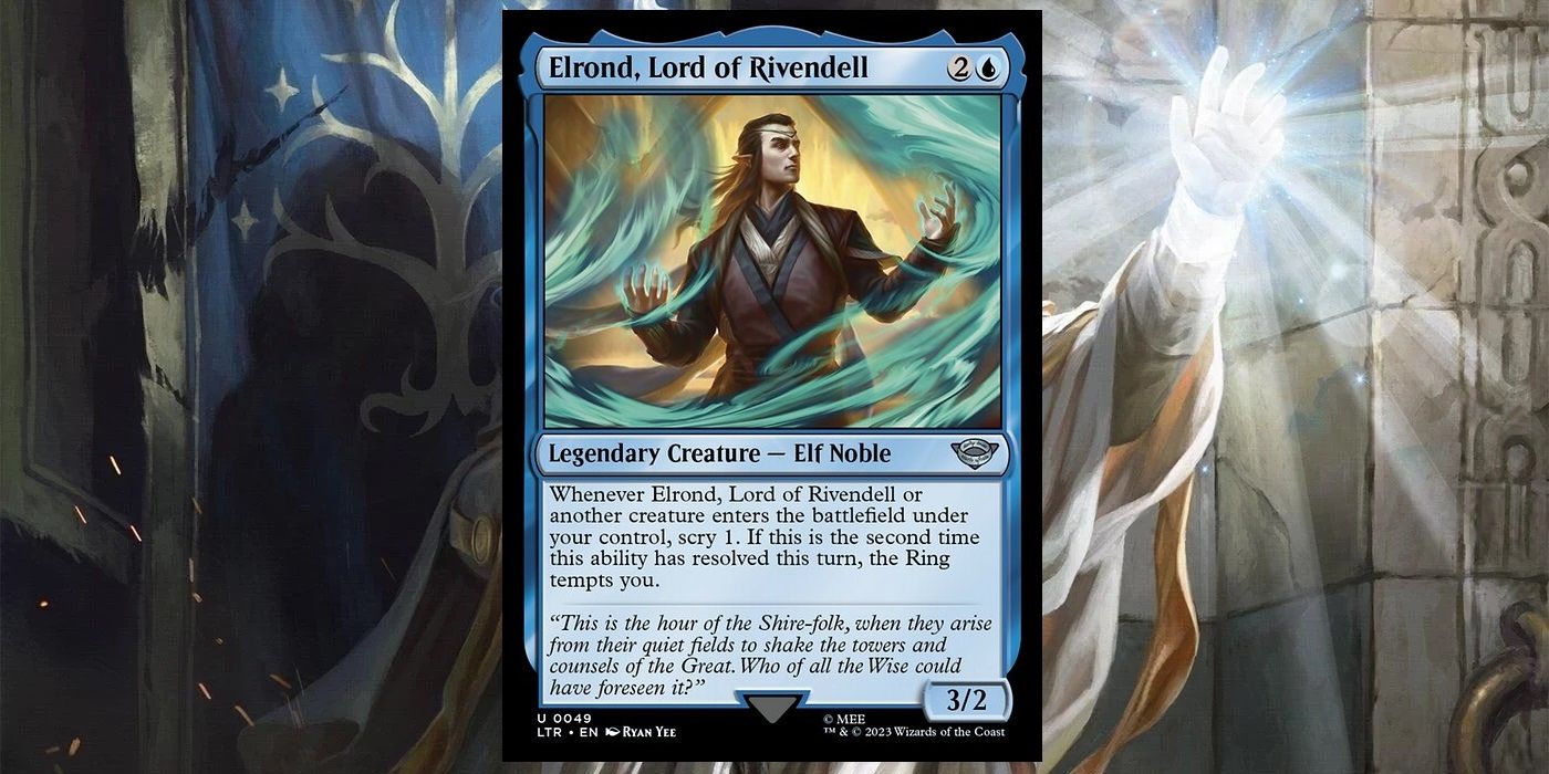 elrond, senhor de rivendell é uma criatura lendária