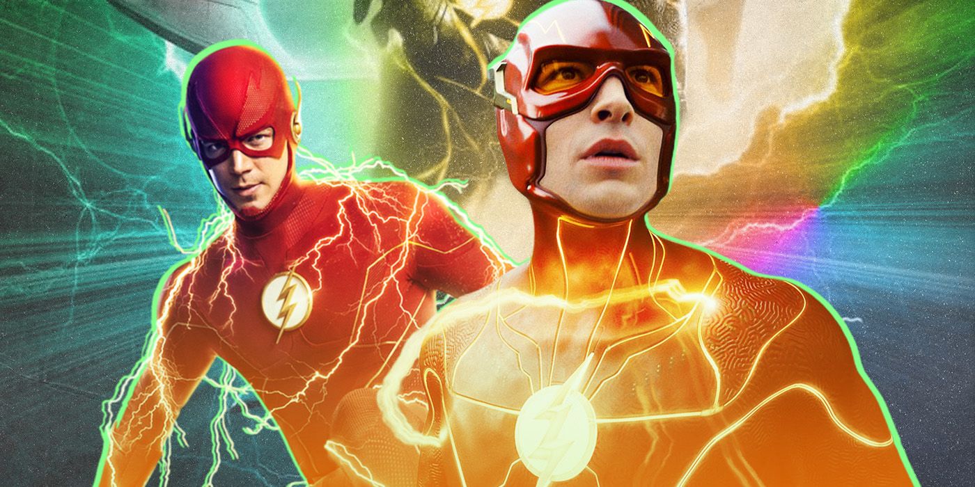Ezra Miller The Flash and Gustin Grant Arrowverse The Flash