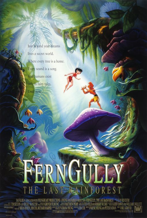 FernGully the Last Rainforest Film Poster