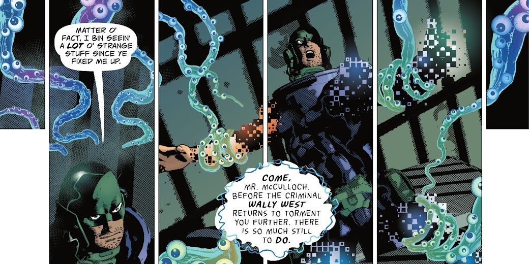 Mirror Master é abduzido de sua cela por tentáculos em DC's FLash #800.