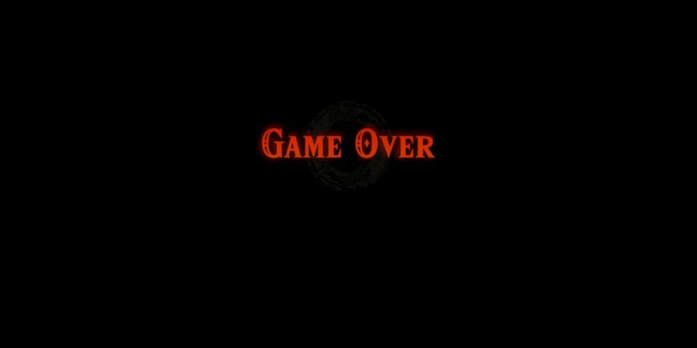 Game Over via Fire em Tears of the Kingdom