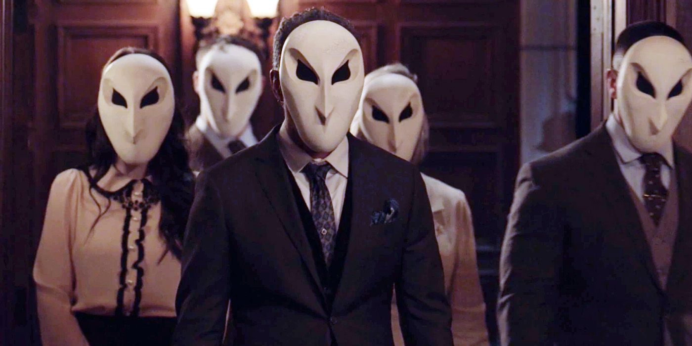 Members of the Court of Owls, as seen in Gotham Knights.