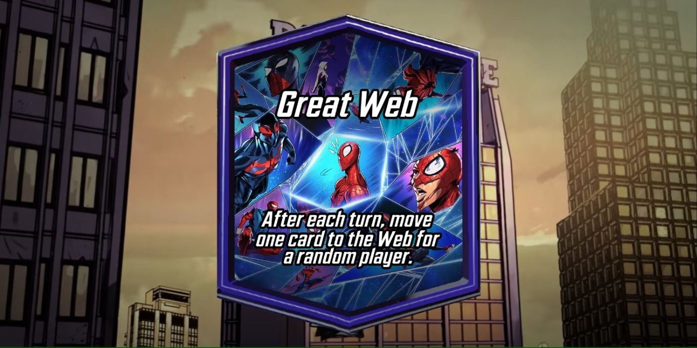 Great Web é um novo local no Marvel Snap