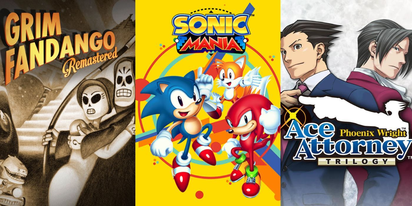 Grim Fandango, Sonic Mania e Ace Attorney são exemplos de jogos retrô com novidades