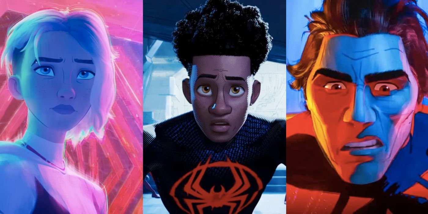 Miles Morales Gwen Stacy Miguel Ohara Spider-Man Across The Spider