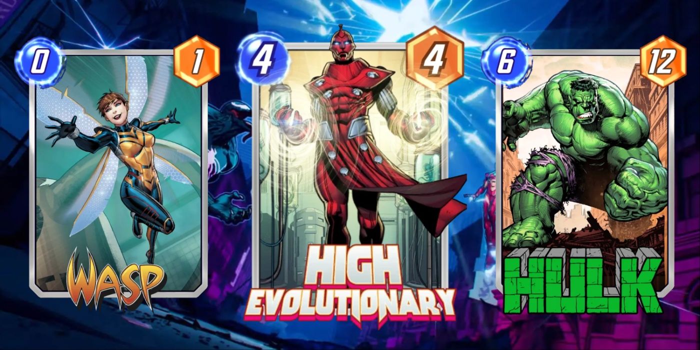 Deck alto evolutivo em boa no Marvel Snap, usa Vespa e Hulk entre outros