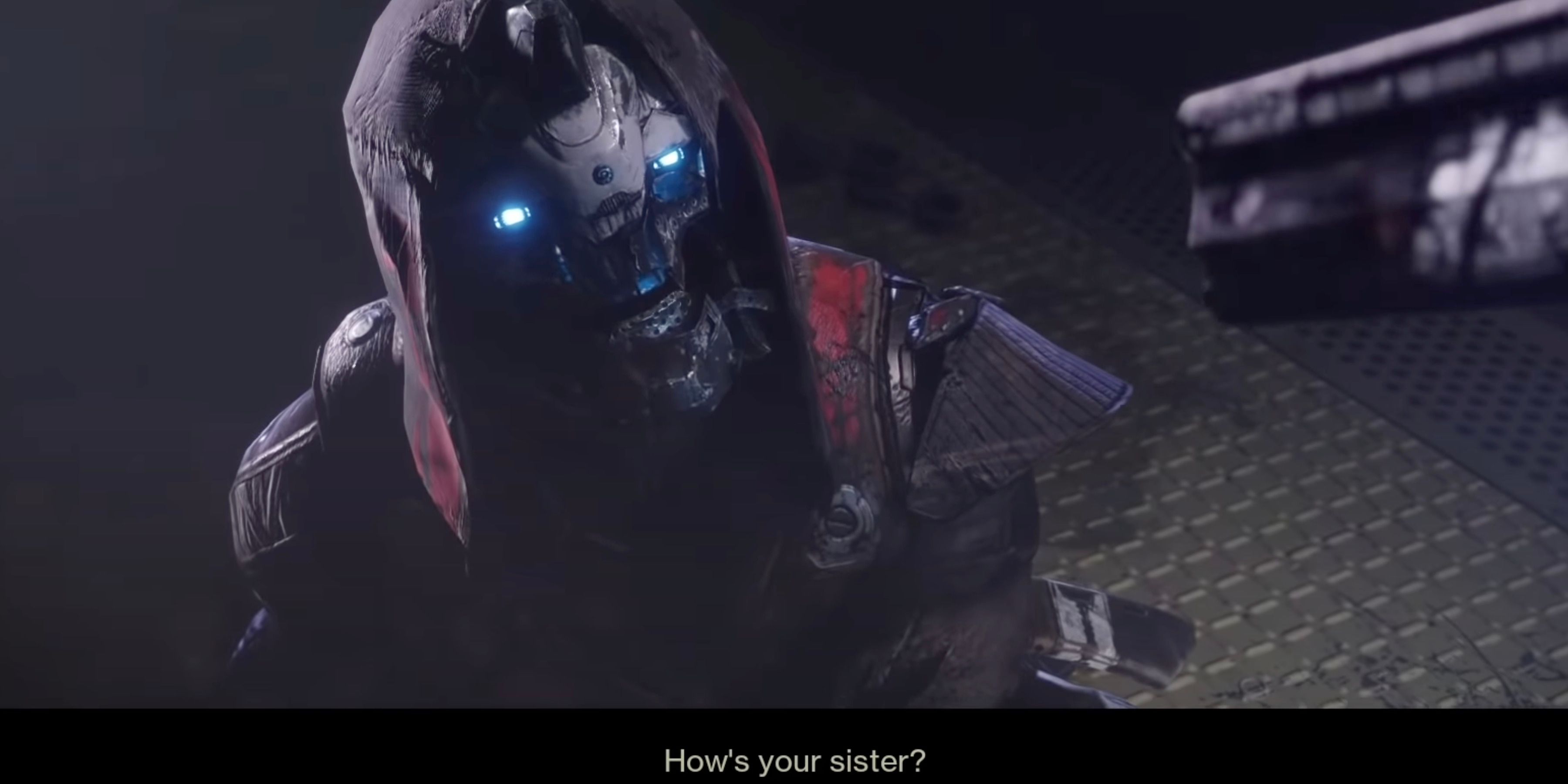 Destiny 2: Forsaken: Cayde pergunta a Uldren sobre sua irmã enquanto está sob a mira de uma arma