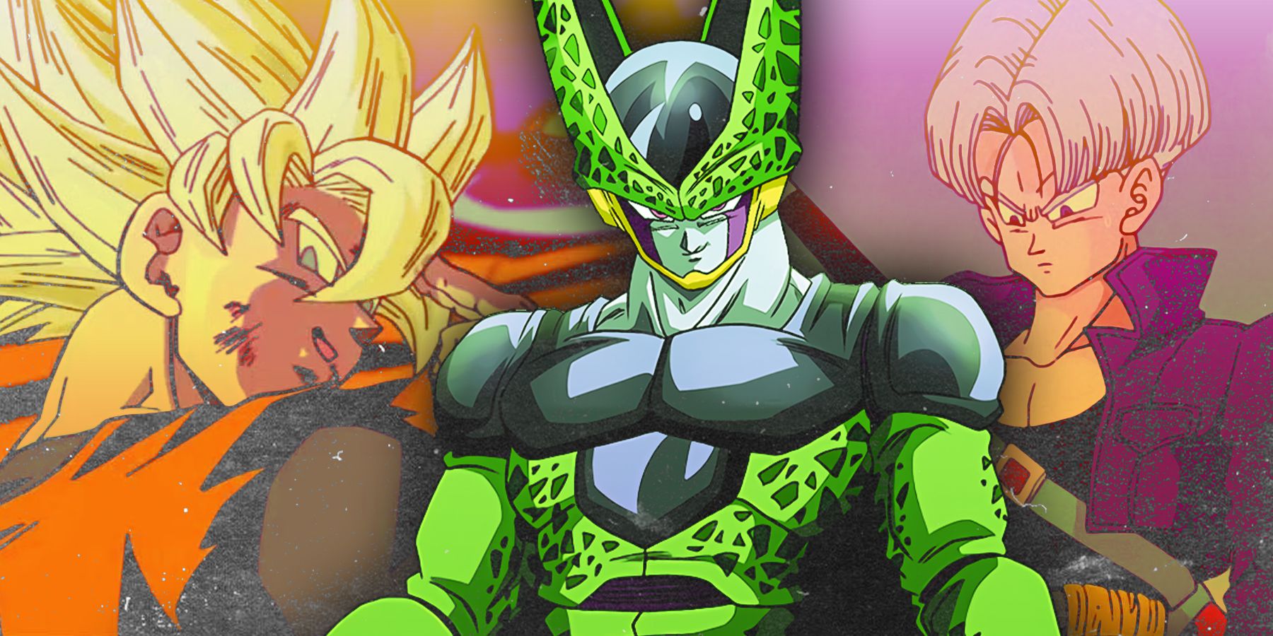 Dragon Ball Super: Super Saiyan Goku - Super Saiyan 2 Gohan - Cell