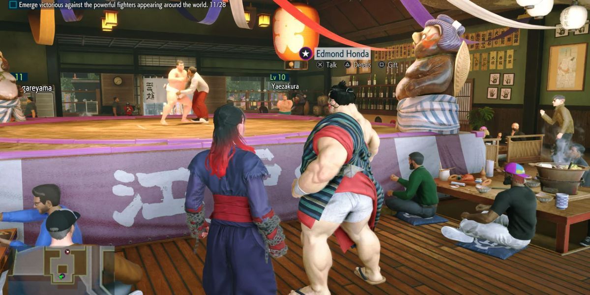 Como dar presentes aos Mestres em Street Fighter 6