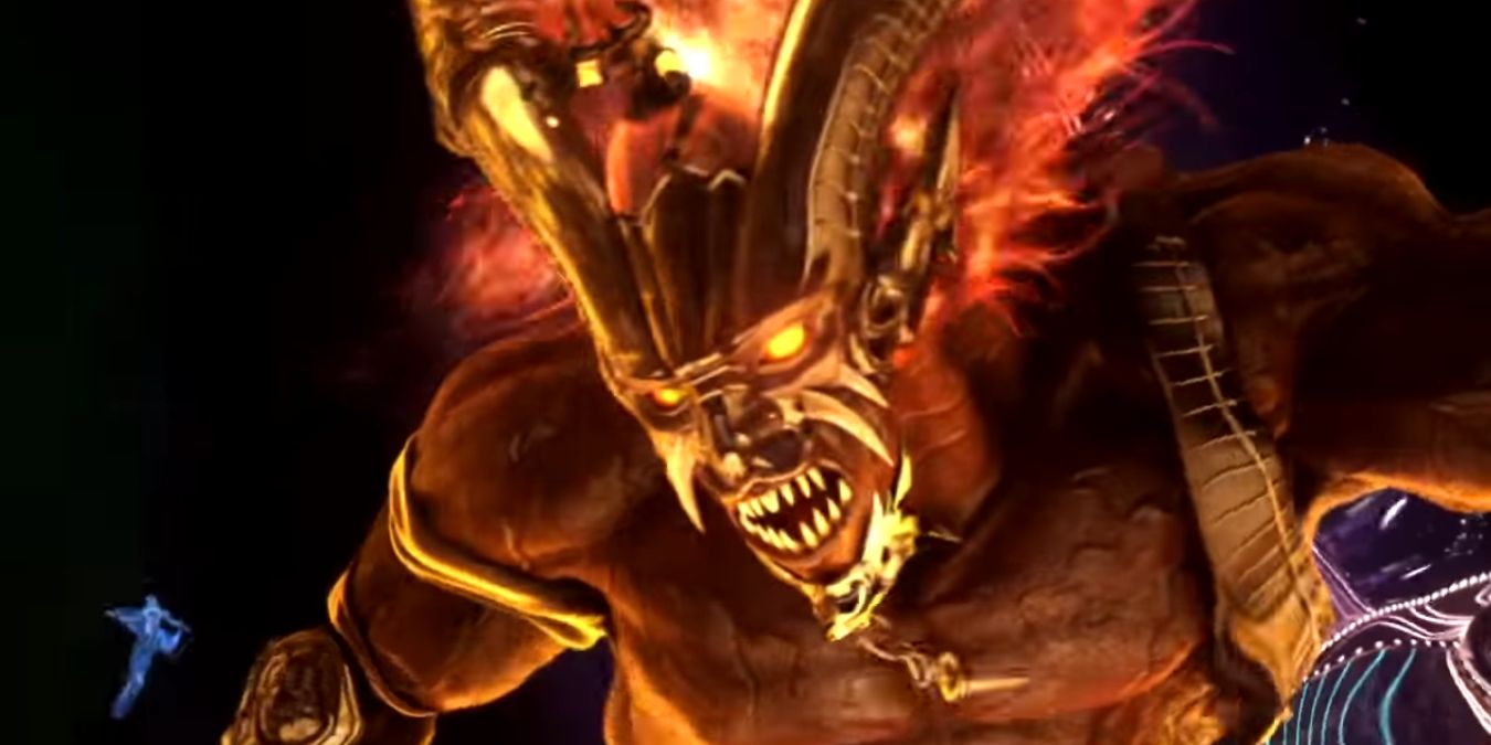 A hologram Ifrit is summoned during the Pompa Sancta in Final Fantasy XIII