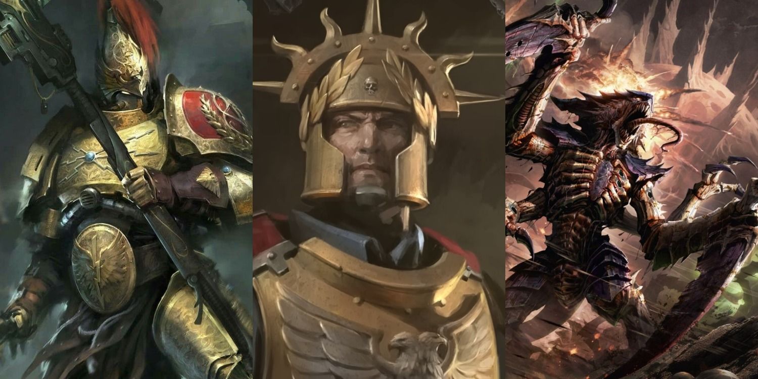 Custodes, Lord Solar Commander Leontus, Tyranids split cover image warhammer 40k