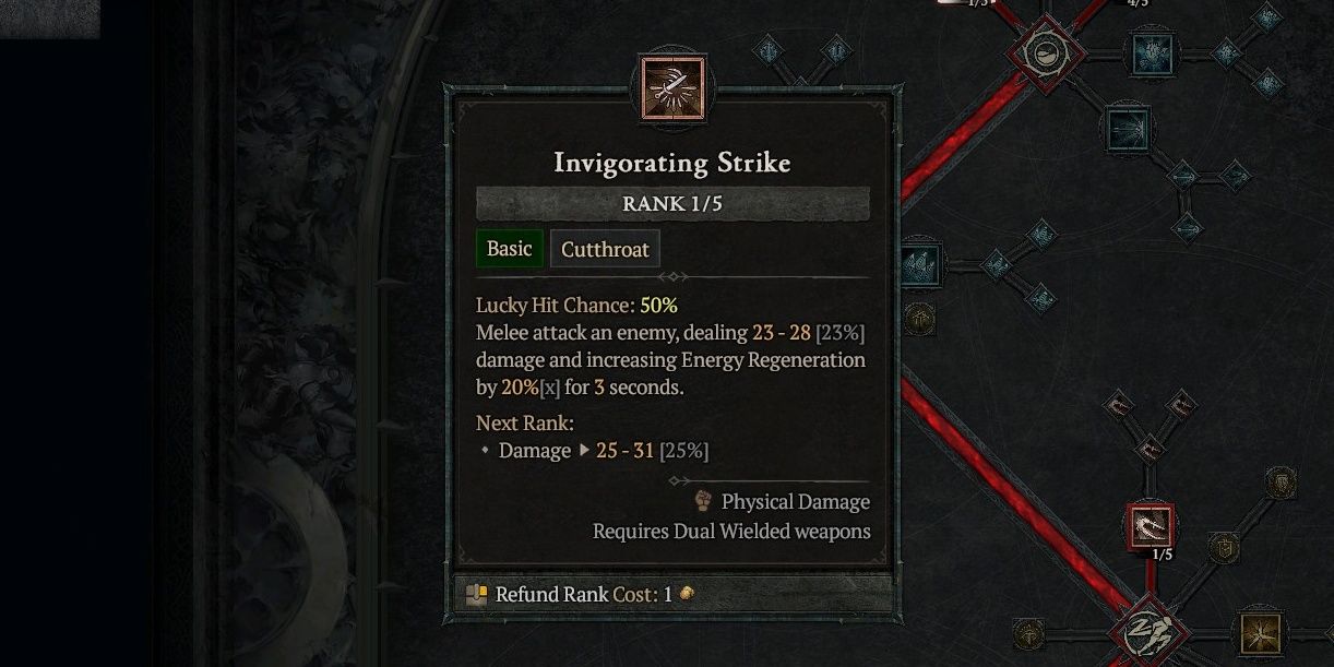 Golpe revigorante na árvore de habilidades Rogue em Diablo IV