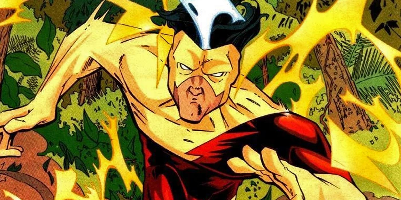 John Fox running as the Flash from DC One Million comics