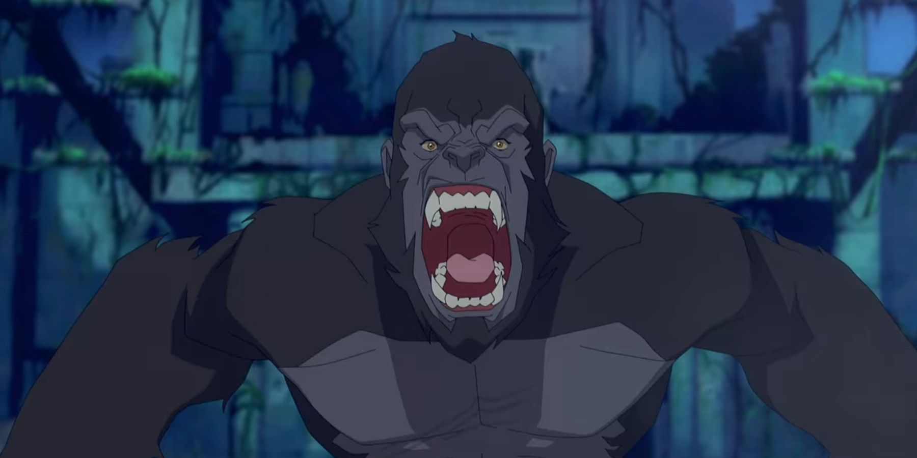 Kong ruge na Ilha da Caveira