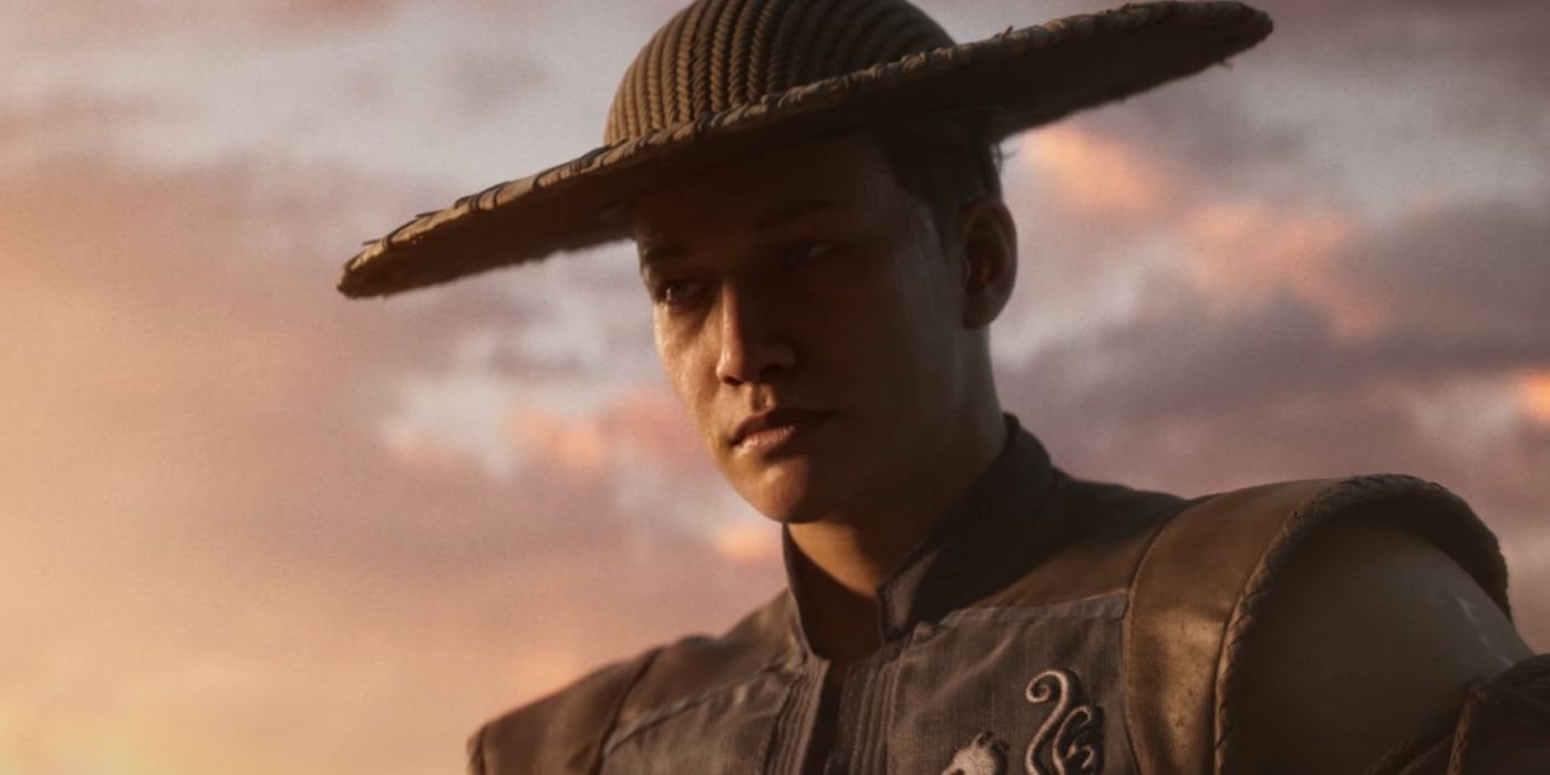 Kung Lao tending to the farm during the trailer for Mortal Kombat 1