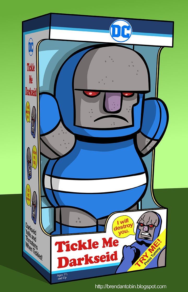 Uma nova versão Tickle Me de Darkseid