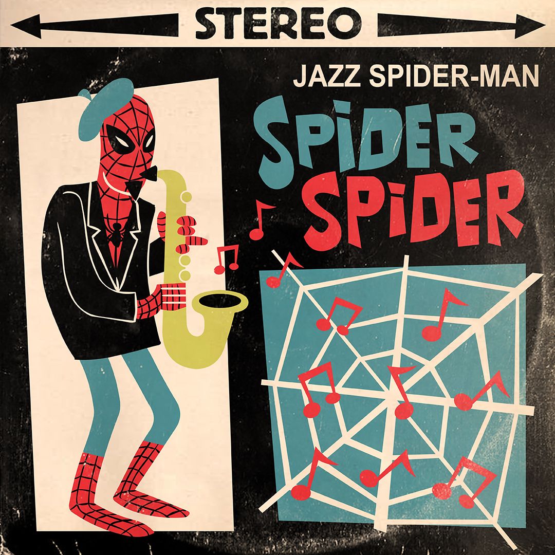 Jazz Spider-Man está no Spider-Verse