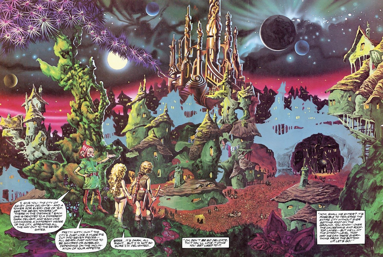 A opinião de John Buscema sobre Weirdworld