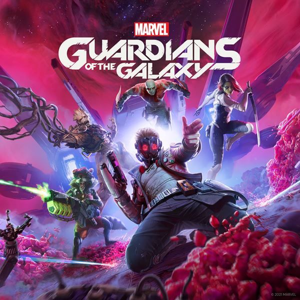 Marvels Guardians of the Galaxy Video Game Cover