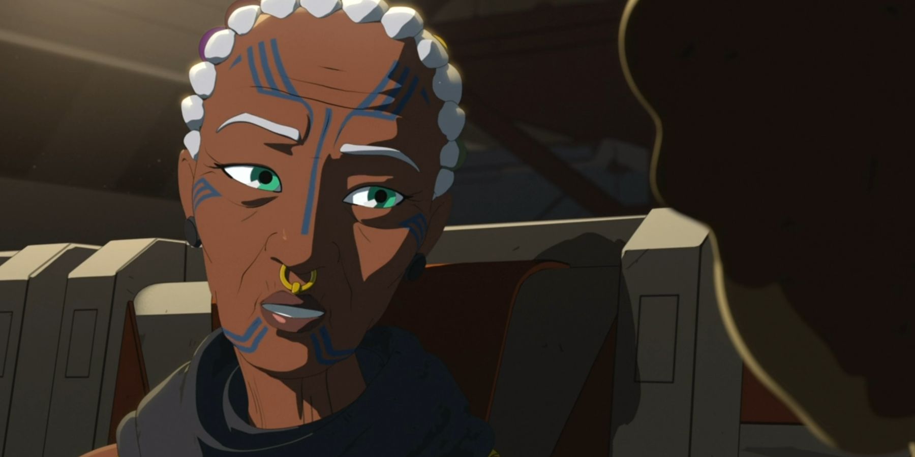 Mika Gray explica sua visão da Força para Eila em Star Wars Resistance