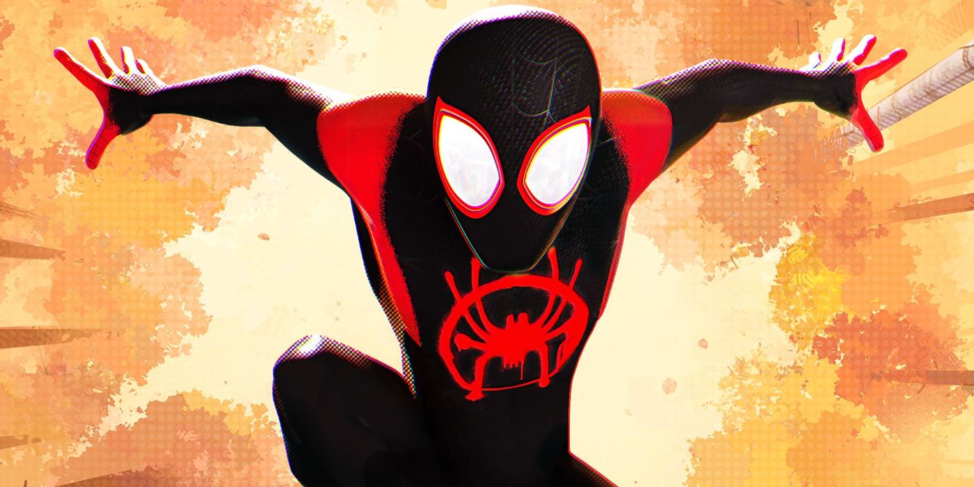Miles Morales in his first costume from Spider-Man Into the Spider-Verse