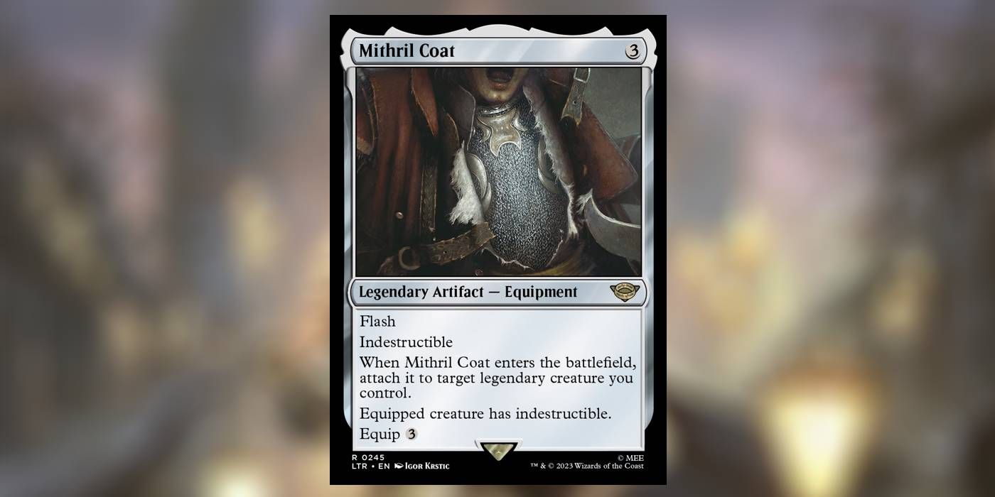 Mithril Coat is the Best LotR Commander Card Yet