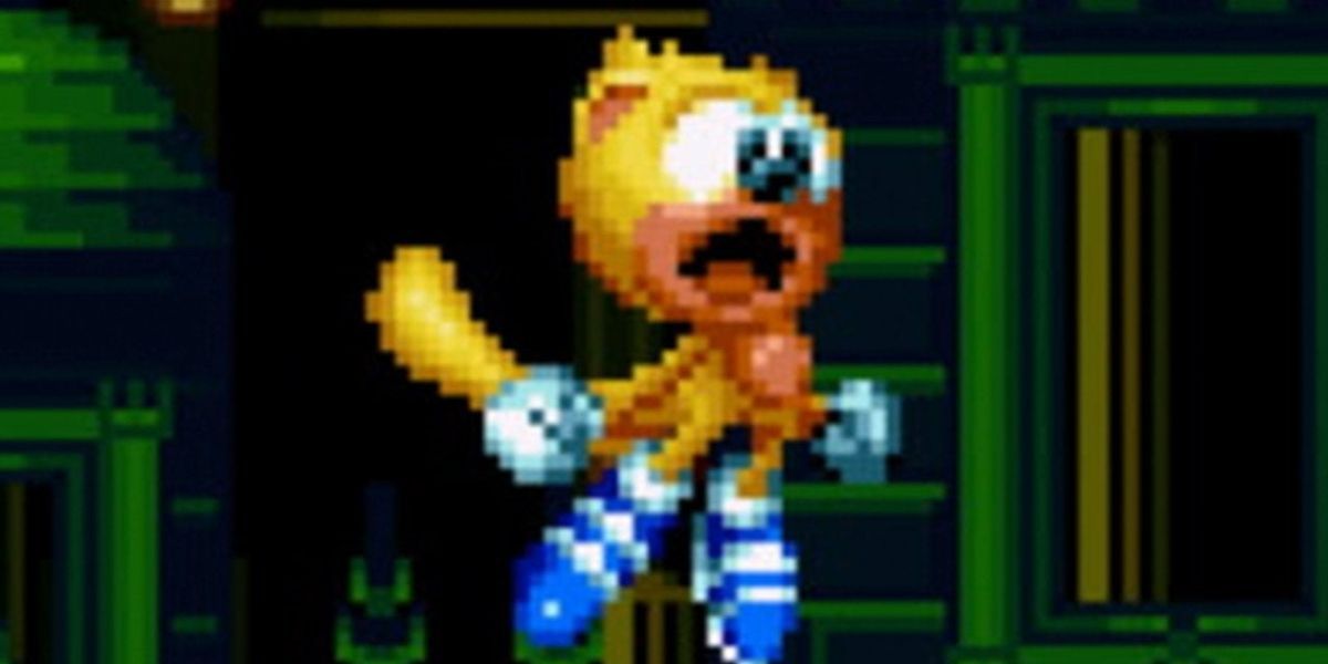 Ray o esquilo voador de Sonic Mania Plus