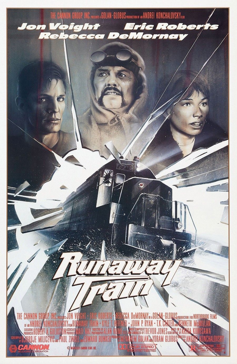 O cartaz do filme Runaway Train