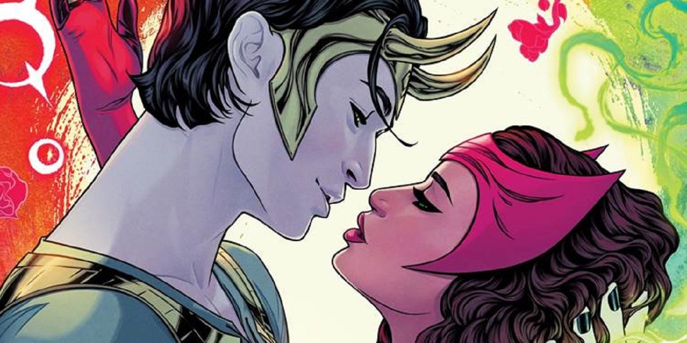 Marvel Teases a Loki/Scarlet Witch Romance