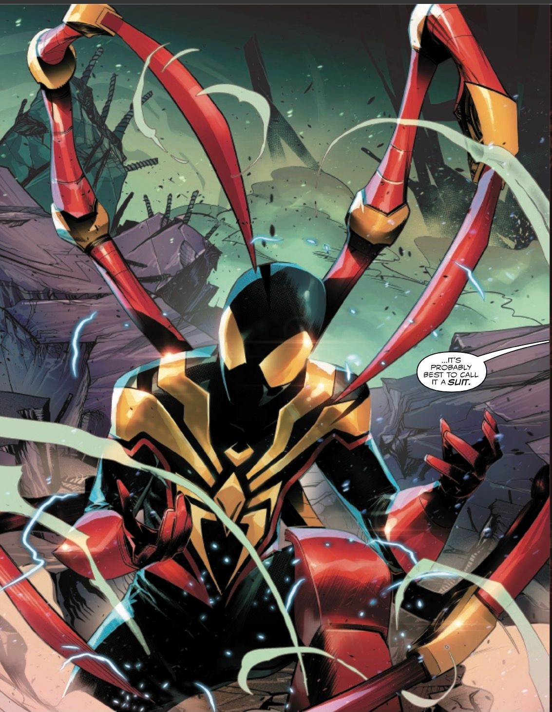 Miles Morales Gets A New Spider Man Costume From Iron Man 2192