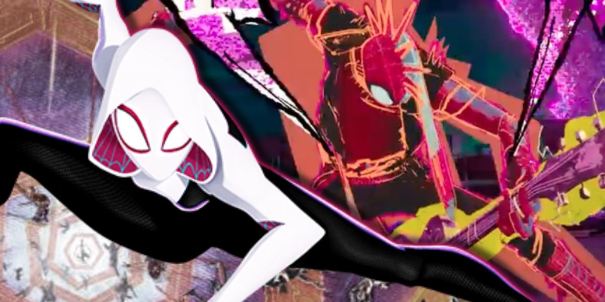 Gwen Stacy/Spider-Woman with Hobie Brown/Spider-Punk from Spider-Man: Across the Spider-Verse