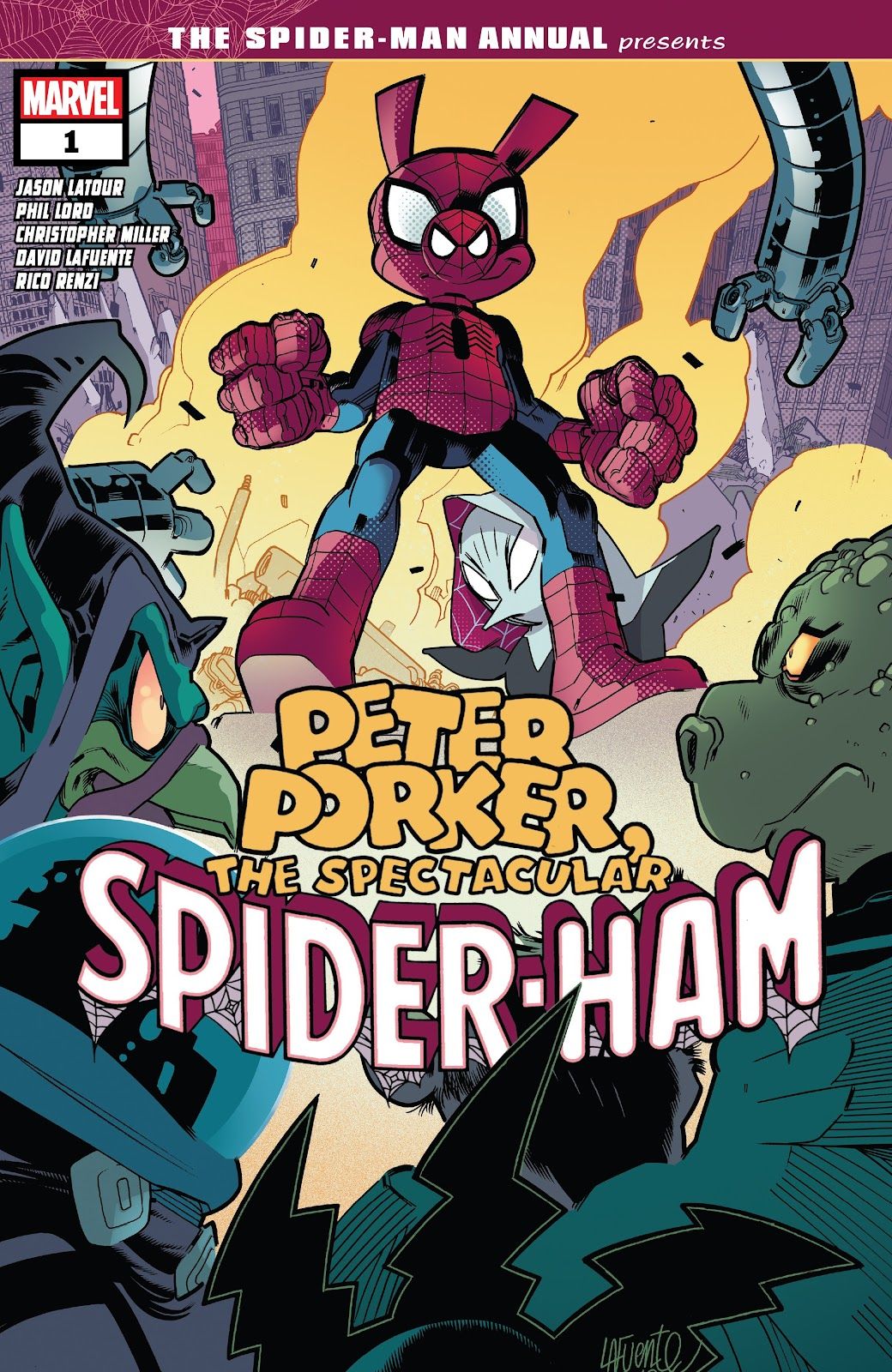 The cover of Spider-Ham Annual #1